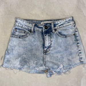 high waisted shorts
